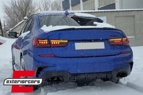 Full LED stražnja svjetla LASER look (crvena) / BMW serije 3 G20 limuzina (2018-2022), LDBML5
