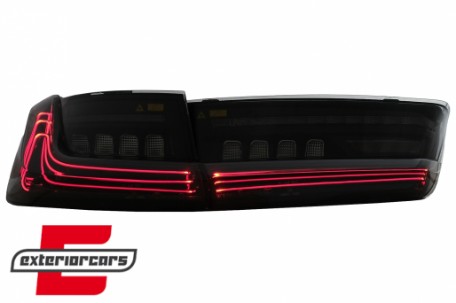 Full LED stražnja svjetla LASER look (smoke) / BMW serije 3 G20 limuzina (2018-2022), LDBML6