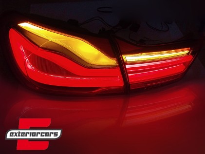 Full LED stražnja svjetla LCI dizajn (crvena/smoke) / BMW serije 4 F32 F33 F36 (2013-2016), LDBMH1