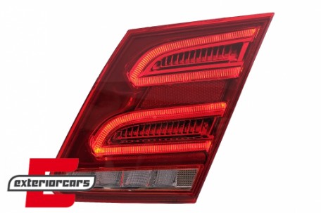 Full LED stražnja svjetla LED SEQ žmigavci (crvena/kristal) / Mercedes E-klasa W212 Facelift (2013-2016), LDMEB3