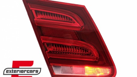 Full LED stražnja svjetla LED SEQ žmigavci (crvena/kristal) / Mercedes E-klasa W212 Facelift (2013-2016), LDMEB3