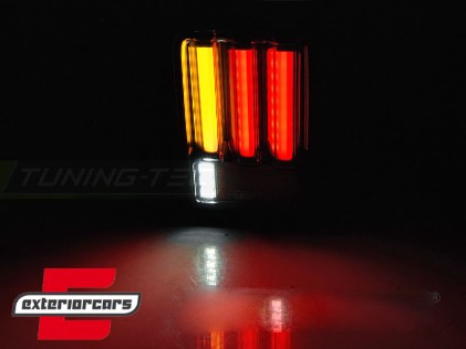 Full LED stražnja svjetla LedBar (crna) / Jeep Wrangler JK (2007-2017), LDCH20