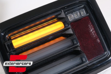 Full LED stražnja svjetla LedBar (crna/smoke) / Jeep Wrangler JK (2007-2017), LDCH21