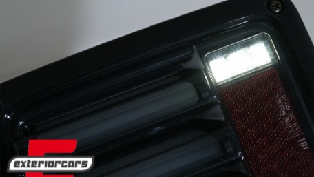 Full LED stražnja svjetla LedBar (crna/smoke) / Jeep Wrangler JK (2007-2017), LDCH21