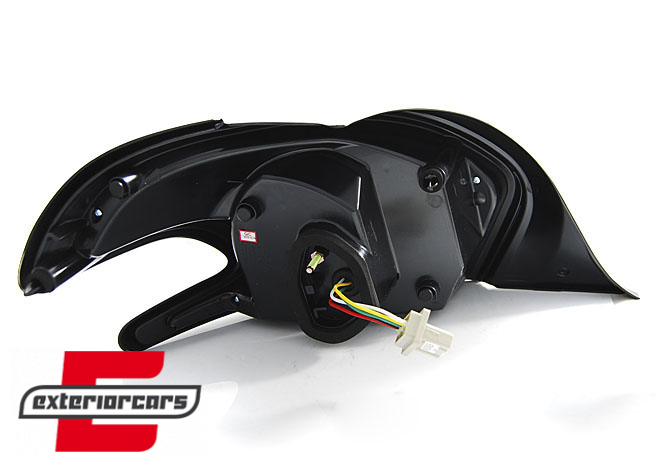 Full LED stražnja svjetla LedBar (crvena/smoke) / Peugeot 208 hatchback (04.2012-06.2015) 3V 5V, LDPE09