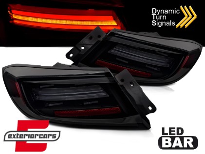 Full LED stražnja svjetla LedBar Dinamički Sekvencijalni žmigavci (crna/smoke) / Toyota GR86 (2021-), LDTO42