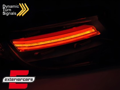 Full LED stražnja svjetla LedBar Dinamički Sekvencijalni žmigavci (crna/smoke) / Toyota GR86 (2021-), LDTO42