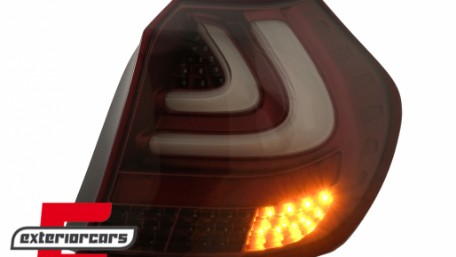 Full LED stražnja svjetla LedBar dizajn (crvena) / BMW serije 1 E81 E87 (2004-08.2007), LDBM99