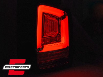 Full LED stražnja svjetla LedBar SEQ žmigavci (crna) / Volkswagen T5.1 (04.2010-2015), LDVWL9