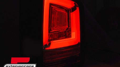 Full LED stražnja svjetla LedBar SEQ žmigavci (crvena/smoke) / Volkswagen T5 (04.2003-2009), LDVWL2
