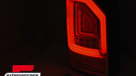 Full LED stražnja svjetla LedBar SEQ žmigavci (smoke) / VW Transporter Multivan Caravelle T6 (2015-2019), LDVWJ4