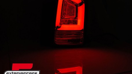 Full LED stražnja svjetla LedBar SEQ žmigavci (smoke) / VW Transporter Multivan Caravelle T6 (2015-2019), LDVWK4