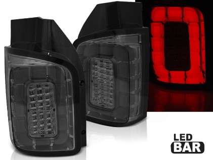Full LED stražnja svjetla LedBar (smoke) / VW Transporter Multivan Caravelle T6 (2015-2019), LDVWK9