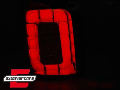 Full LED stražnja svjetla LedBar (smoke) / VW Transporter Multivan Caravelle T6 (2015-2019), LDVWK9