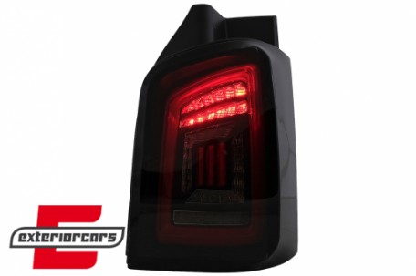 Full LED stražnja svjetla LedBar (smoke/crna/crvena) / Volkswagen T5 (04.2003-2015), LDVWH6