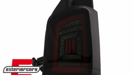 Full LED stražnja svjetla LedBar (smoke/crna/crvena) / Volkswagen T5 (04.2003-2015), LDVWH6