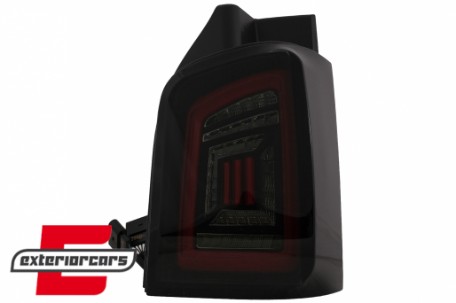 Full LED stražnja svjetla LedBar (smoke/crna/crvena) / Volkswagen T5 (04.2003-2015), LDVWH6