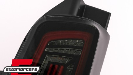 Full LED stražnja svjetla LedBar (smoke/crna/crvena) / Volkswagen T5 (04.2003-2015), LDVWH6