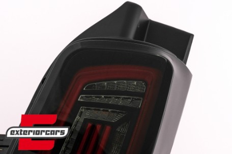 Full LED stražnja svjetla LedBar (smoke/crna/crvena) / Volkswagen T5 (04.2003-2015), LDVWH6