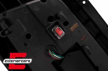 Full LED stražnja svjetla LedBar (smoke/crna/crvena) / Volkswagen T5 (04.2003-2015), LDVWH6