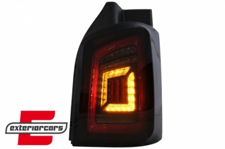 Full LED stražnja svjetla LedBar (smoke/crna/crvena) / Volkswagen T5 (04.2003-2015), LDVWH6