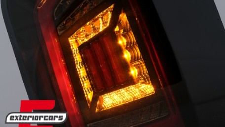 Full LED stražnja svjetla LedBar (smoke/crna/crvena) / Volkswagen T5 (04.2003-2015), LDVWH6