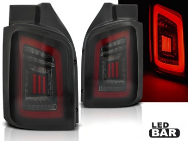 Full LED stražnja svjetla LedBar (smoke/crna/crvena) / Volkswagen T5 (04.2003-2015), LDVWH8
