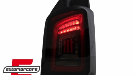 Full LED stražnja svjetla LedBar (smoke/crna/crvena) / Volkswagen T5 (04.2003-2015), LDVWH8