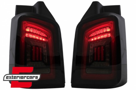 Full LED stražnja svjetla LedBar (smoke/crna/crvena) / Volkswagen T5 (04.2003-2015), LDVWH8