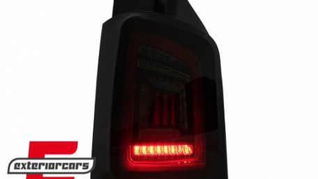 Full LED stražnja svjetla LedBar (smoke/crna/crvena) / Volkswagen T5 (04.2003-2015), LDVWH8
