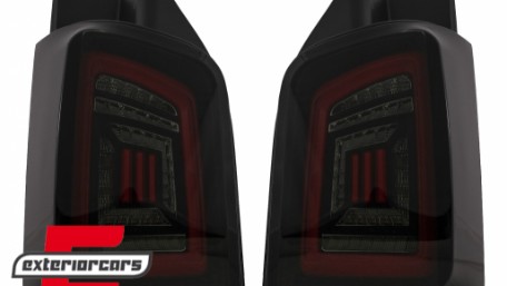 Full LED stražnja svjetla LedBar (smoke/crna/crvena) / Volkswagen T5 (04.2003-2015), LDVWH8