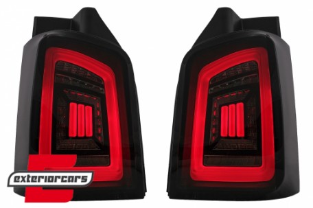 Full LED stražnja svjetla LedBar (smoke/crna/crvena) / Volkswagen T5 (04.2003-2015), LDVWH8
