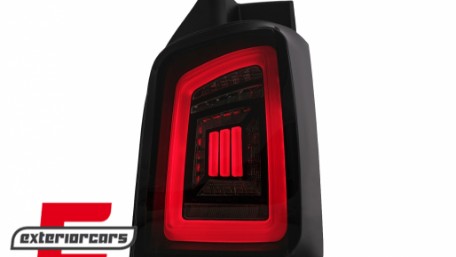 Full LED stražnja svjetla LedBar (smoke/crna/crvena) / Volkswagen T5 (04.2003-2015), LDVWH8