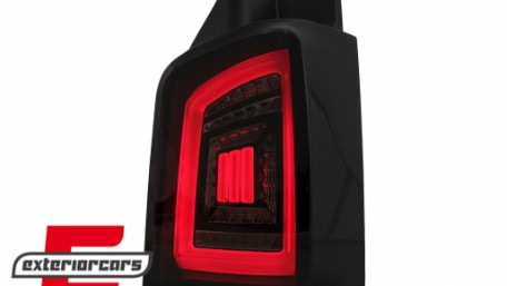 Full LED stražnja svjetla LedBar (smoke/crna/crvena) / Volkswagen T5 (04.2003-2015), LDVWH8