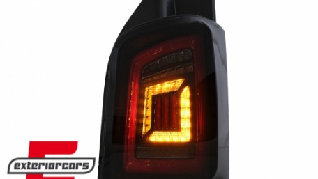 Full LED stražnja svjetla LedBar (smoke/crna/crvena) / Volkswagen T5 (04.2003-2015), LDVWH8