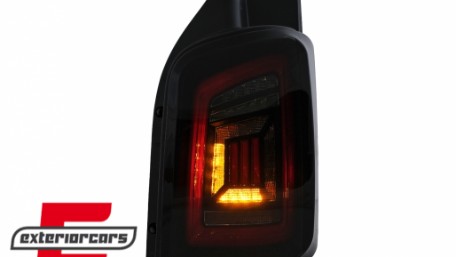 Full LED stražnja svjetla LedBar (smoke/crna/crvena) / Volkswagen T5 (04.2003-2015), LDVWH8