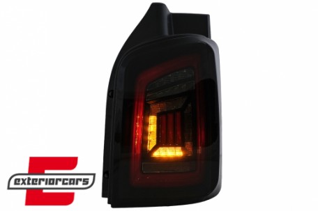 Full LED stražnja svjetla LedBar (smoke/crna/crvena) / Volkswagen T5 (04.2003-2015), LDVWH8