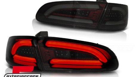 Full LED stražnja svjetla LightBar dizajn (crvena/smoke) / Seat Ibiza 6L (2002-2008) hatchback, LDSE19