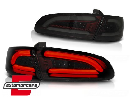 Full LED stražnja svjetla LightBar dizajn (crvena/smoke) / Seat Ibiza 6L (2002-2008) hatchback, LDSE19