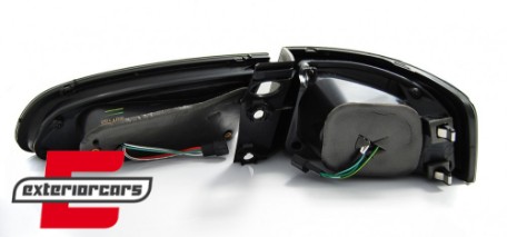 Full LED stražnja svjetla LightBar dizajn (crvena/smoke) / Seat Ibiza 6L (2002-2008) hatchback, LDSE19