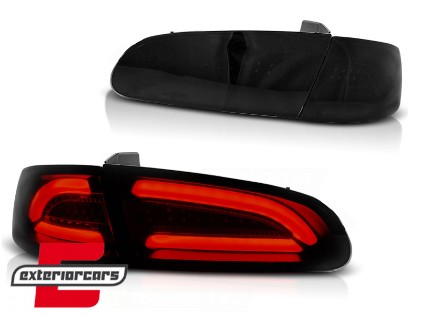 Full LED stražnja svjetla LightBar dizajn (smoke) / Seat Ibiza 6L (2002-2008) hatchback, LDSE18