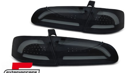 Full LED stražnja svjetla LightBar dizajn (smoke) / Seat Ibiza 6L (2002-2008) hatchback, LDSE18