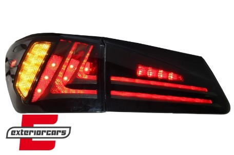 Full LED stražnja svjetla LightBar Facelift XE30 dizajn (smoke) / LEXUS IS XE20 (2006-2012), LDLE15