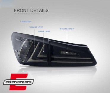 Full LED stražnja svjetla LightBar Facelift XE30 dizajn (smoke) / LEXUS IS XE20 (2006-2012), LDLE15