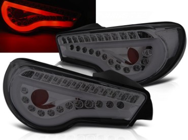 Full LED stražnja svjetla LightBar SEQ žmigavci (smoke) / Toyota GT86 (2012-2016), LDTO14
