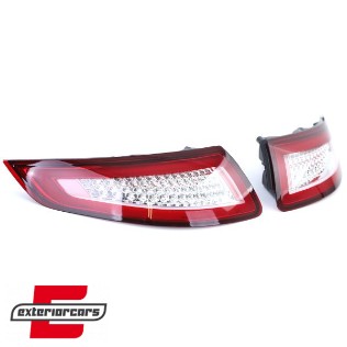 Full LED stražnja svjetla Sekvencijalni Dinamički žmigavci (crvena/kristal) / Porsche 911 (997) (2004-2009), LDPO26