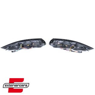 Full LED stražnja svjetla Sekvencijalni Dinamički žmigavci (crvena/kristal) / Porsche 911 (997) (2004-2009), LDPO26