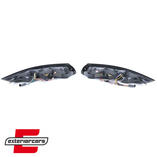 Full LED stražnja svjetla Sekvencijalni Dinamički žmigavci (crvena/kristal) / Porsche 911 (997) (2004-2009), LDPO26