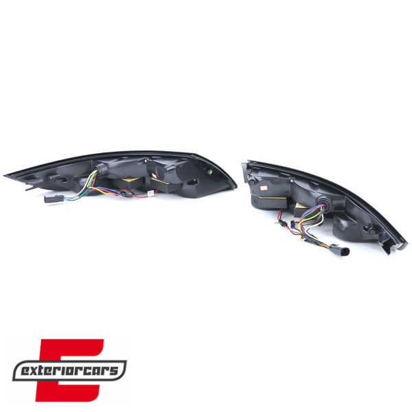 Full LED stražnja svjetla Sekvencijalni Dinamički žmigavci (crvena/kristal) / Porsche 911 (997) (2004-2009), LDPO26