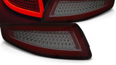 Full LED stražnja svjetla Sekvencijalni Dinamički žmigavci (crvena/smoke) / Porsche 911 (997) (2004-2009), LDPO27